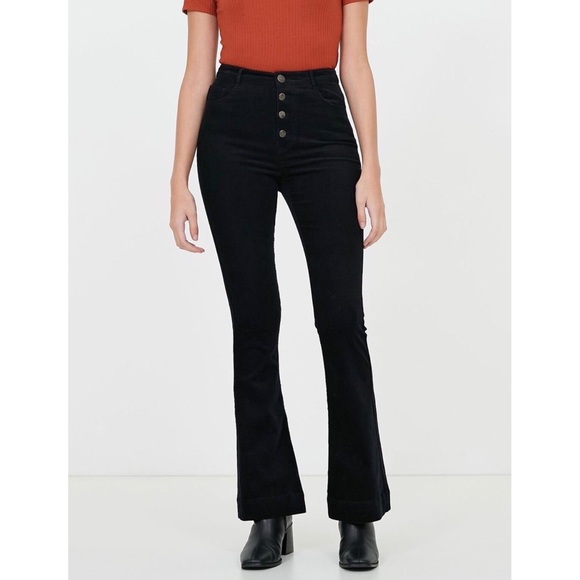 Pants - Black Velvet Pants